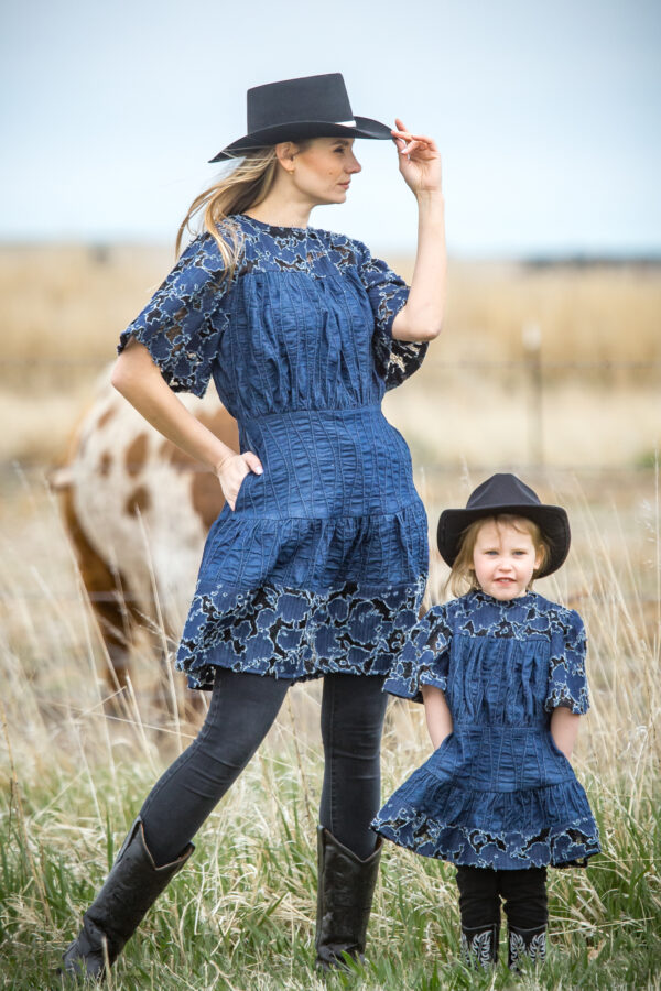 Denim Bells Dress - Image 2